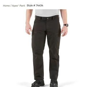 5.11 Apex tactical black pants  36x32